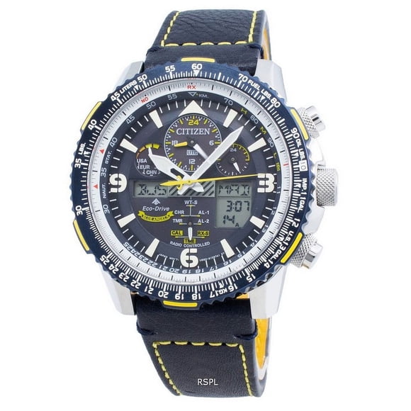 Citizen Reloj PROMASTER Skyhawk A-T Eco-Drive JY8078-01L para Hombre, Radiocontrolado, Resistente Al Agua hasta 200 M.