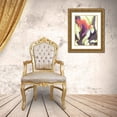 thumbnail image 3 of Vess, June Erica 25x32 Gold Ornate Wood Framed with Double Matting Museum Art Print Titled - Martini Swirl I, 3 of 4