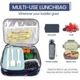 thumbnail image 4 of Sac à Lunch pour Enfants, Sac Isotherme, Sac à Lunch avec 2 Poignées, 4 of 5