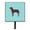 Blue, variant on Carolines Treasures BB3801SH4 American Water Spaniel Checkerboard Green Leash or Key Holder