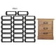 thumbnail image 5 of Portaetiquetas de 20 piezas Macarena Portaetiquetas Negro, 5 of 8