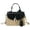 Black, variant on Kukuzhu Crossbody Bag Women Straw Purse Fashion Shoulder Tote Bag Handbags Bucket Bag Summer 2023
