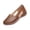 Brown,#041, variant on Platform Wedge Slip On Loafers For Women Beach Boho Vintage Leather Hollow Out Wide Round Toe Low Heels Ballet Flats Retro Comfort Mary Janes Walking Shoes Dress Oxfords For Ladies Travel,36