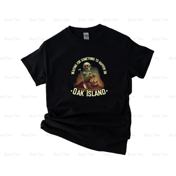 Oak Island Treasure Hunting Skeleton The Mystery Fan Unisex New Unisex T-Shirt, up to 5XL