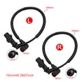 thumbnail image 4 of Speravity Juego de cables de bobina de doble cilindro para bujía, 2 uds., Cable negro para tienda segura, repuesto para RZR 700 800 Accesorios para motos, 4 of 6