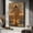 Rolled Canvas, variant on Gustav Klimt Jesus Walking On Water, Golden Halo Christian Wall Art, Religious Spiritual Decor, Inspirational Art