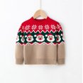 thumbnail image 3 of Suéter navideño de otoño e invierno 2024, suéter navideño de alce para niños, suéter para niñas y niños, ropa para niños, 3 of 5