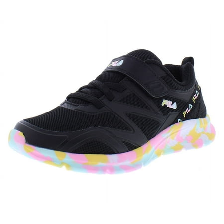 

Fila Galaxia 5 Strap Mashup Girls Shoes Size 2 Color: Black/Pink/Blue