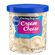Pillsbury Whipped Supreme Cream Cheese Frosting 12 OZ Can