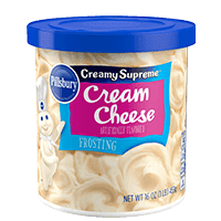 Pillsbury Whipped Supreme Cream Cheese Frosting 12 OZ Can