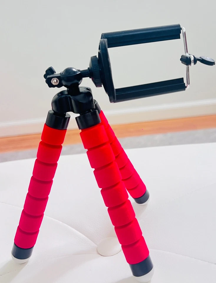 KLYNE- Flexible Mini Tripod With Adjustable Phone Holder Portable Stand For Smartphone