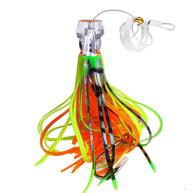 22cm Tuna Luya Fishing Lure Bait Large Trolling Octopus Sea Subbait Whisker 22cm 100g 1
