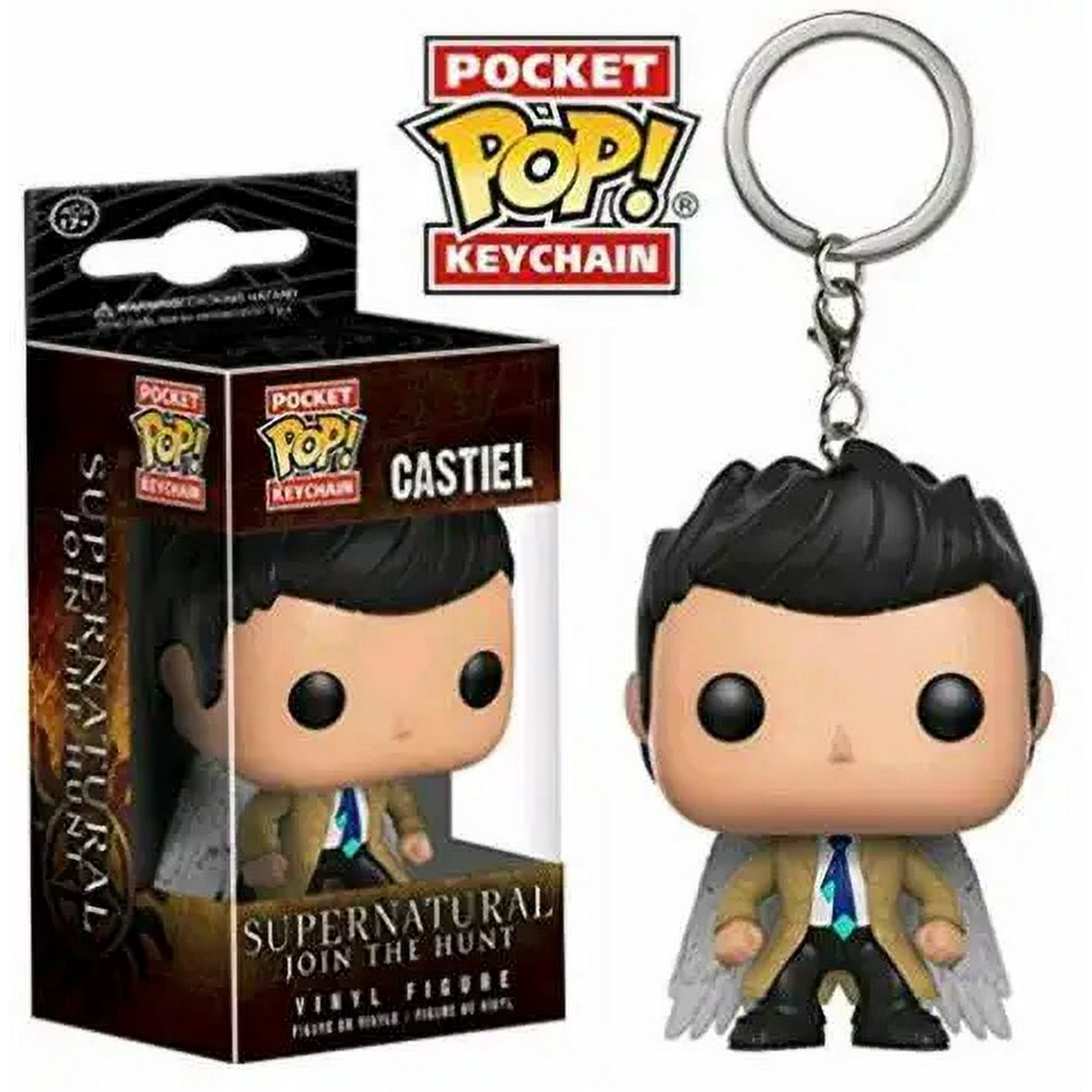 FUNKO Supernatural Keychain with original box Dean Castiel Sam Action Figure Toy wangyu Walmart