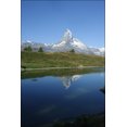 thumbnail image 1 of 24"x36" Gallery Poster, Matterhorn in Lake Lie switzerland, 1 of 1