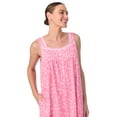 thumbnail image 4 of Aria Sleeveless 100% Cotton Nightgown with Pockets in 36",Women's Sizes XS-5X, 4 of 6