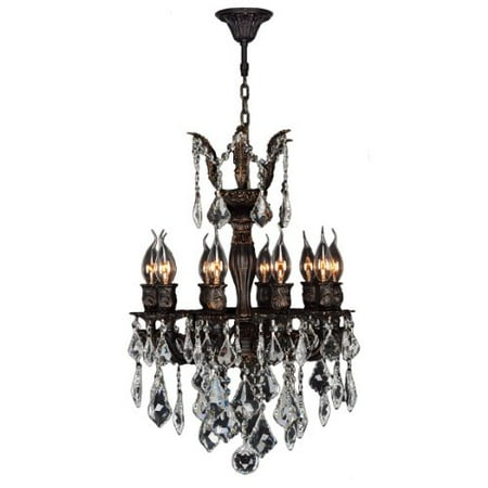 Worldwide Lighting W83322f17 Versailles 10 Light 1 Tier 17 Flemish Worldwide Lighting W83322f17 Versailles 10 Light 1 Tier 17 Flemish Brass Chandelier With Clear