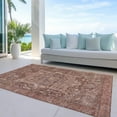 thumbnail image 6 of Addison Rugs Chantille Indoor/Outdoor Transitional Geometric, Abstract Burgundy Washable Rectangle Rug, 10' x 14', 6 of 6