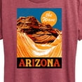 thumbnail image 3 of Instant Message - The Wave Arizona -Women's Short Sleeve Graphic T-Shirt, 3 of 6
