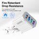 thumbnail image 3 of Cargador de teléfono móvil con 4 USB 3.1A Cabezal de carga de pared con enchufe UE/EE. UU. (Blanco EE. UU.) Hugtrwg  Nuevos Originales, 3 of 7