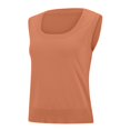 thumbnail image 5 of Bovemsi Silk Camisole Tops for Women Summer Sweater Vest Sleeveless Ribbed Knit Camisoles for Under Clothes, 5 of 9
