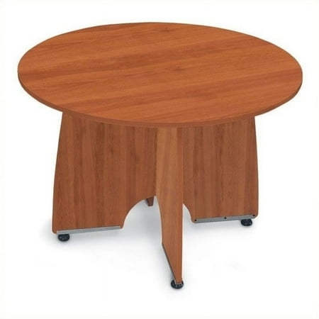 OFM 43" Round conference Table in Cherry