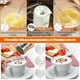 thumbnail image 4 of Dallfoll - Espumador de leche de mano, recargable por USB, mini máquina de espuma eléctrica para café Lattes, 3 velocidades, espumador de leche mezcladora de bebidas con 3 batidores para café a prueba, 4 of 5