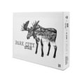 thumbnail image 1 of Park City, Utah, Moose and Mountains, Double Exposure (1000 Piece Puzzle, Size 19x27, Challenging Jigsaw Puzzle for Adults and Family, Made in USA), 1 of 4