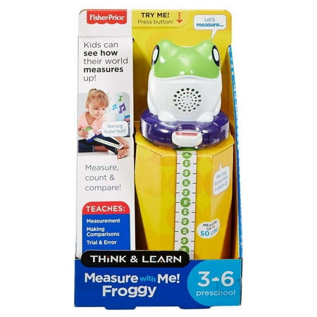 Fisher-Price Think & Learn Measure with Me! Froggy with Sound