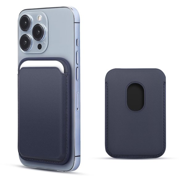 Cartera magnética de cuero WALLFID para iPhone con MagSafe y bloqueo RFID