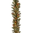 thumbnail image 5 of National Tree Company Pre-Lit Artificial Christmas Garland, Green, Wintry Pine, White Lights, Decorated with Pine Cones, Berry Clusters, Plug In, Christmas Collection, 9 Feet, 5 of 5