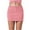 Pink, variant on Tumotour Yoga Jean Skirts for Women High Waist Butt Lifting Scrunch Butt Seamless Booty Shorts Lounge Shorts Solid Color Athletic Shorts Lightweight Slim Shorts for Summer Walking Running