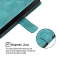 thumbnail image 5 of for Samsung Galaxy A32 5G Crossbody Wallet Case with Card Holder, Flip Folio Book Style Leather Shockproof Protective Phone Cover with Shoulder Strap/Lanyard for Samsung Galaxy A32 5G, Green, 5 of 9