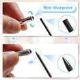 thumbnail image 3 of ZheElen Metal Versatile Mechanical Pencil Set For Drawing And Writing Assorted Colors Mechanical Pencils black, 3 of 6