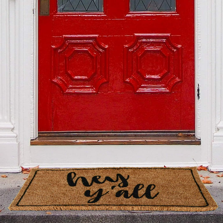Welcome Mats Outdoor Front Door Mat Entrance Doormat 17.5″X29.5