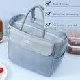 thumbnail image 6 of Danhjin Lunch Bag Insulated Lunch Bag for Men Women,Leak Proof Lunch Box for Work,Extra Large Lunch Tote Bag With Removable Shoulder Strap Reusable Lunch Cooler Bag For Picnic Hiking -, 6 of 9
