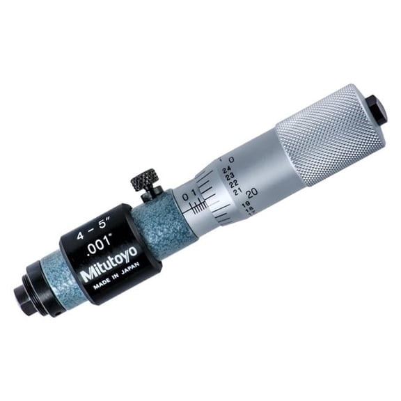 Mitutoyo 133-225 4-5 in. Inside Micrometer with 0.001 in. Graduation