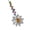 Clear, variant on Yihuala Crystal Suncatchers for Window Hanging Sunflowers Garden Sun Catchers with Crystals rainbows Maker Outdoor indoor Decors