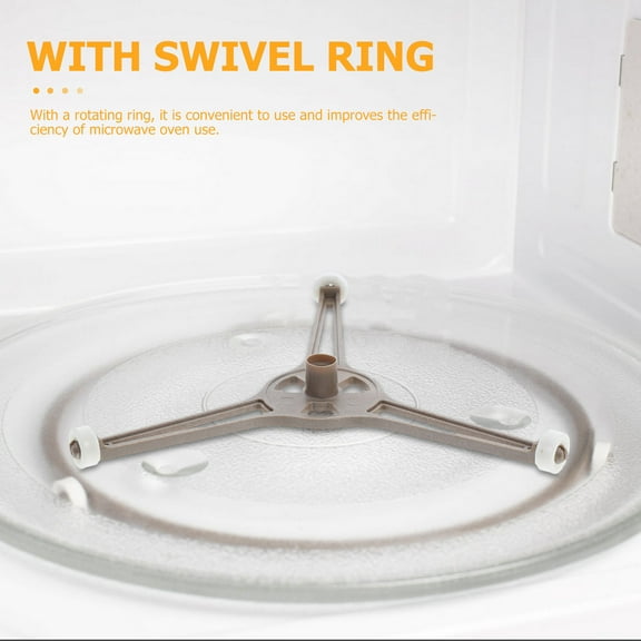 MLINS Rotating Bearing Microwave Oven Turntable Ring For Glass Plate Tray Support And Replacement Swivel Turntable Pull Out Microwave Tray