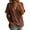 Coffee, variant on Women Cotton Linen Button Tops Casual Short Sleeve Shirt Blouse Collar Blouse Casual Loose Fit Tunic Tshirts Mint Green,L