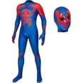 thumbnail image 1 of HTQWLP Traje de Cosplay del Hombre Araña 2099 Miguel O'Hara, Mono Enterizo Completo con Máscara Inspirado en A Través del Spider-Verso, Disfraz de Superhéroe para Halloween y Eventos de Cosplay - 170, 1 of 6