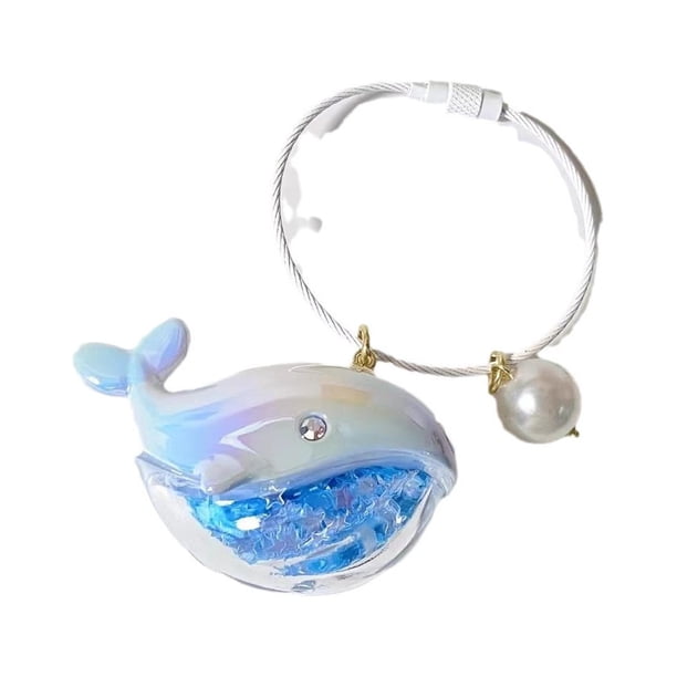 Llavero Colgante, Colgante para Mochila Escolar, Colgante Conmemorativo de Pareja de Acuario