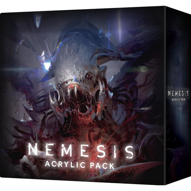 Paquete acrílico Nemesis Premium Upgrade con 27 fichas de intruso y 16 de carnomorfo