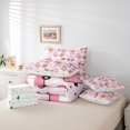 thumbnail image 6 of Manfei Elegant Animals 7 Pieces Full Size Bedding Sets,Retro Christmas Candy Cane Full Size Bed in a Bag,Xmas Reversible, 6 of 7