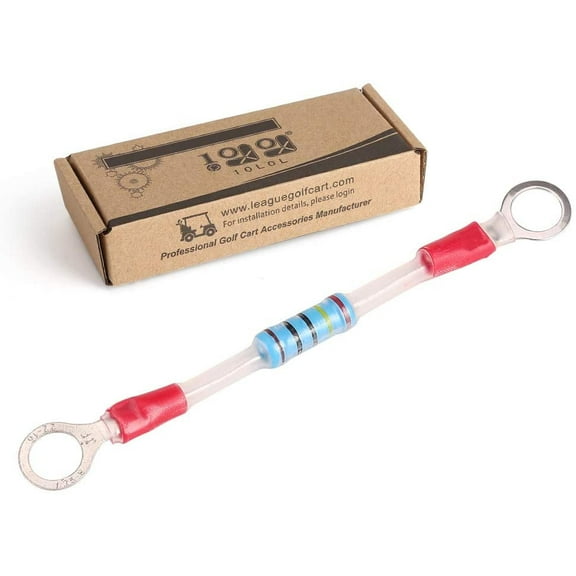 10L0L Golf Cart Solenoid Resistor Assembly for 1990-Up Club Car 1014947, EZGO 21764G1 Columbia 70592-87