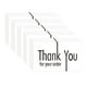 thumbnail image 1 of 50pcs Gracias por sus tarjetas de pedido, tarjetas de felicitación, los clientes modernos aprecian los insertos de paquetes para la de, 1 of 9