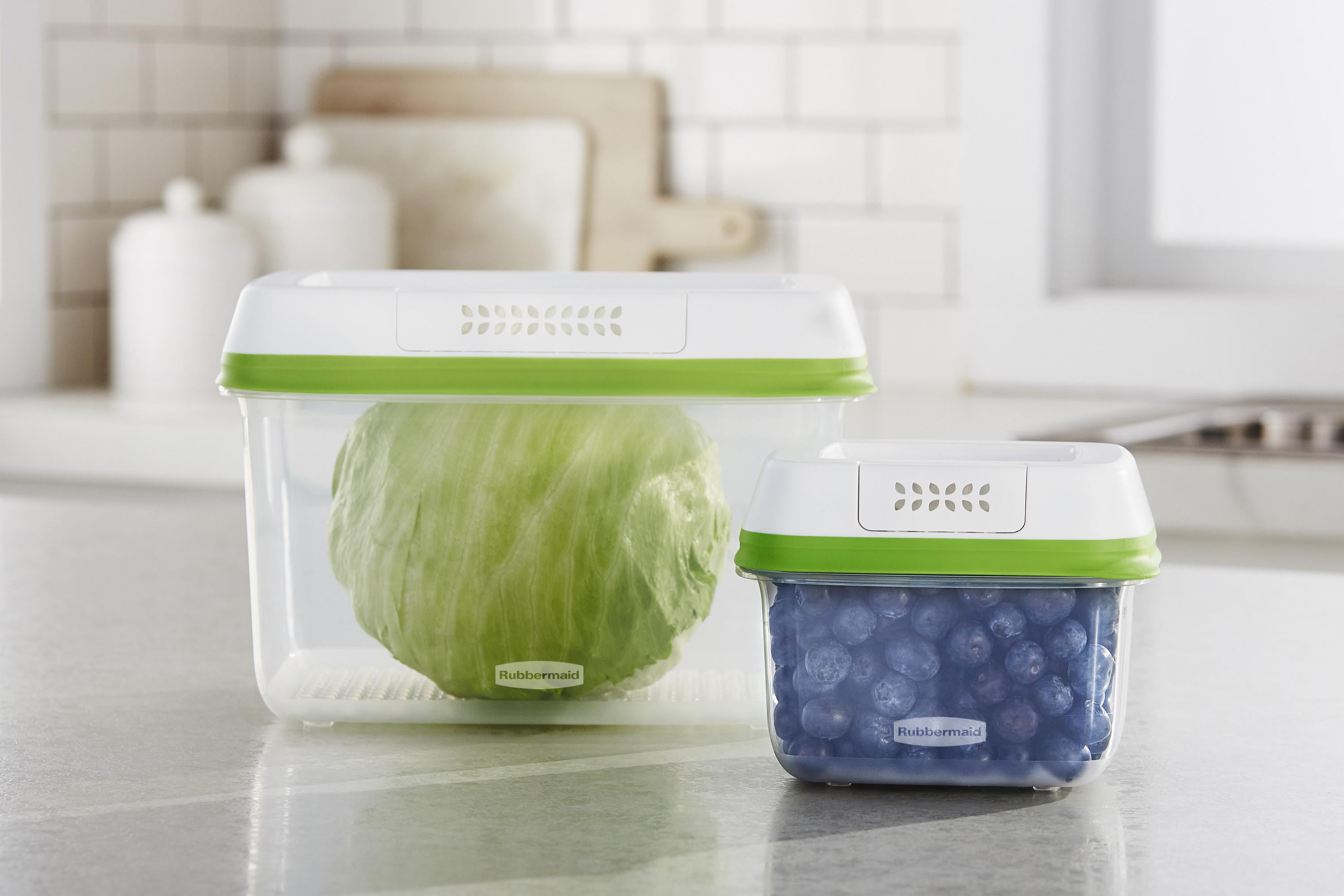 Rubbermaid FreshWorks Produce Saver Clear Large Food Storage Container -  Valu Home Centers