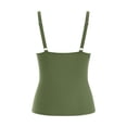 thumbnail image 5 of Ailaofu Fashion Women's Sleeveless Solid Swimsuit Push-Up Padded Swimwear Swimsuit Blouse, 5 of 5