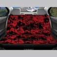 thumbnail image 4 of COEQINE Car Seat Covers Full Set for Women Men, Front Seat Protector Cover & Rear Backrest & Bottom Cover Full Set Halloween Decor, Bloody Print Cobweb, 4 of 5