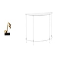 thumbnail image 1 of Adorno de mesa con forma de nota musical de resina y detalle acrílico. Pieza para escritorio, chimenea, baño o sala de estar., 1 of 8