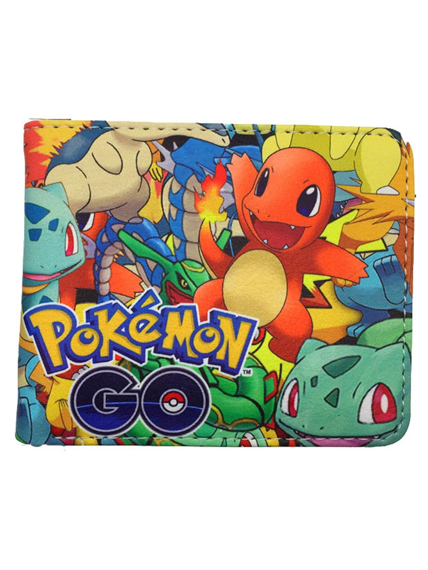 Anime Pokemon Starter Pokemon Mens Boys Wallet w/Gift box By Superheroes